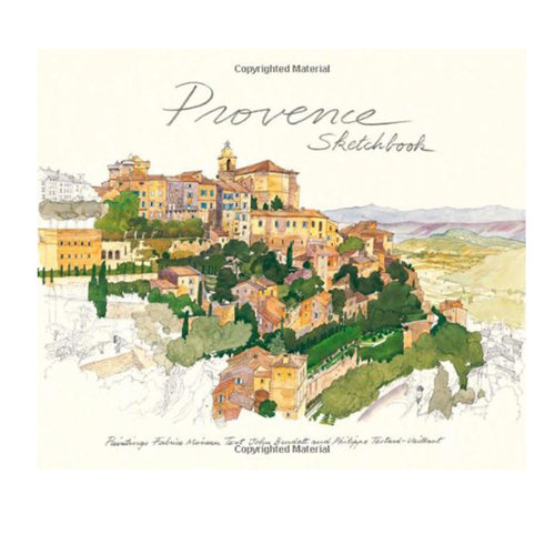 现货 【中商原版】水彩写生簿：普罗旺斯（精装）进口艺术 Provence Sketchbook 艺术绘画