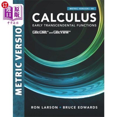海外直订Calculus: Early Transcendental Functions, Intern... 微积分:早期超越函数，国际度量版