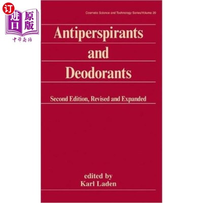 海外直订Antiperspirants and Deodorants 止汗剂和除臭剂