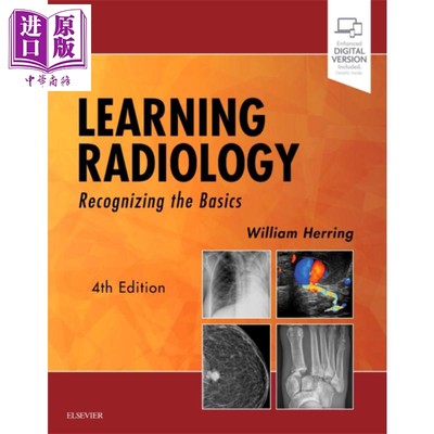 现货 学习放射学 第4版 英文原版 Learning Radiology William Herring【中商原版】Elsevier