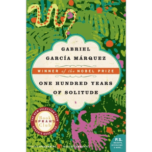 诺贝尔文学奖 百年孤独 One Hundred Years of Solitude 英文原版 Gabriel Garcia Marquez 【中商原版】