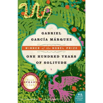预售 诺贝尔文学奖 百年孤独 One Hundred Years of Solitude 英文原版 Gabriel Garcia Marquez 【中商原版】