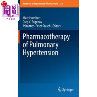 海外直订医药图书Pharmacotherapy of Pulmonary Hypertension 肺动脉高压的药物治疗