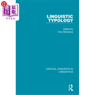 海外直订Linguistic Typology 语言类型学