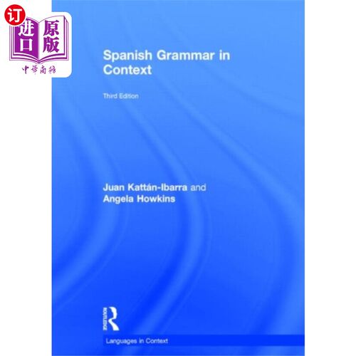 海外直订西班牙语 Spanish Grammar in Context 语境中的西班牙语语法