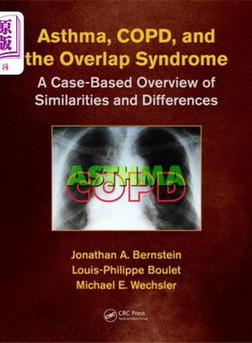 海外直订医药图书Asthma, COPD, and Overlap 哮喘、慢性阻塞性肺病和重叠