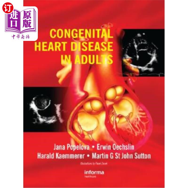 海外直订医药图书Congenital Heart Disease in Adults 成人先天性心脏病