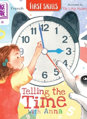 时间学习 和安娜一起报时 Telling the Time with Anna First Skills 英文原版 儿童学习绘本 精装进口 童书4-7岁【中商原版?