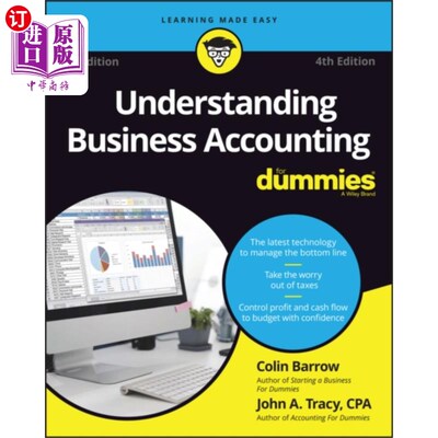 海外直订Understanding Business Accounting For Dummies, 4... 《傻瓜理解商业会计》第四版(英国版)