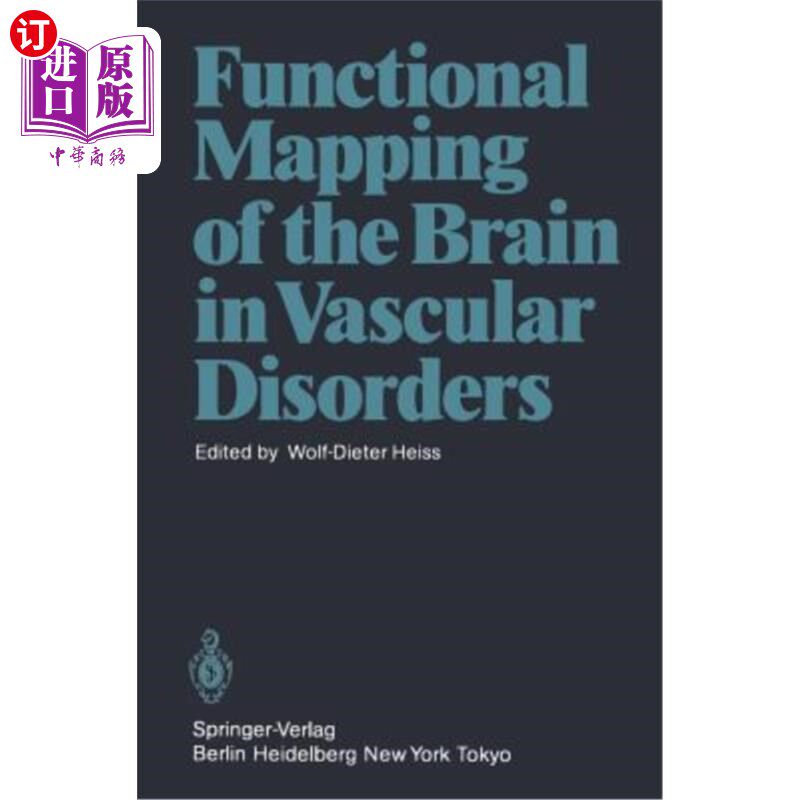 海外直订医药图书Functional Mapping of the Brain in Vascular Disorders 血管疾病患者的脑功能图