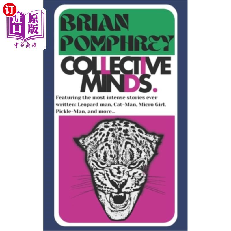 海外直订Collective Minds: Brian Pomphrey: The Most Intense Stories Ever Written 《Brian Pomphrey:有史以来最激烈的