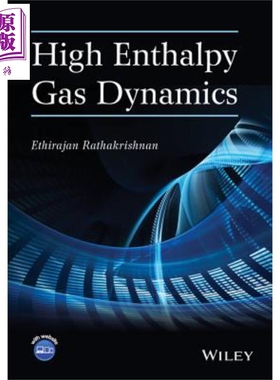 现货 高焓气体动力学 High Enthalpy Gas Dynamics 英文原版 Ethirajan Rathakrishnan【中商原版】Wiley