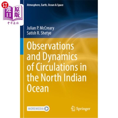 海外直订Observations and Dynamics of Circulations in the North Indian Ocean Observations and Dynami