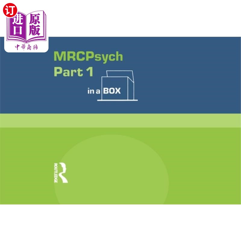 海外直订医药图书Mrc Psych Part 1 in a Box Mrc心理学第1部分在盒子里