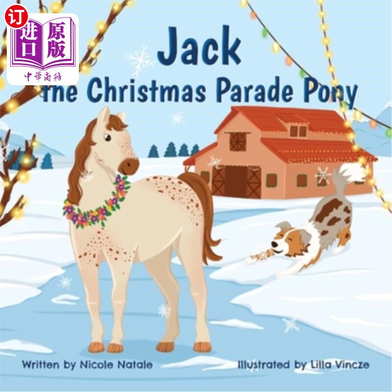 海外直订Jack the Christmas Parade Pony 圣诞游行小马杰克