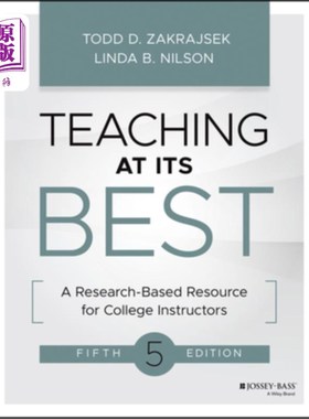 海外直订Teaching at Its Best: A Research-Based Resource for College Instructors 最佳教学:大学教师的研究资源