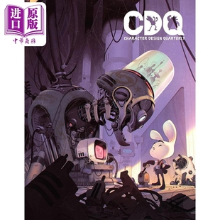 刊 Quarterly 中商原版 Publishing 3dtotal 角色设计季 进口艺术 Design Character
