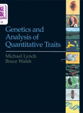 海外直订Genetics and Analysis of Quantitative Traits 数量性状的遗传与分析