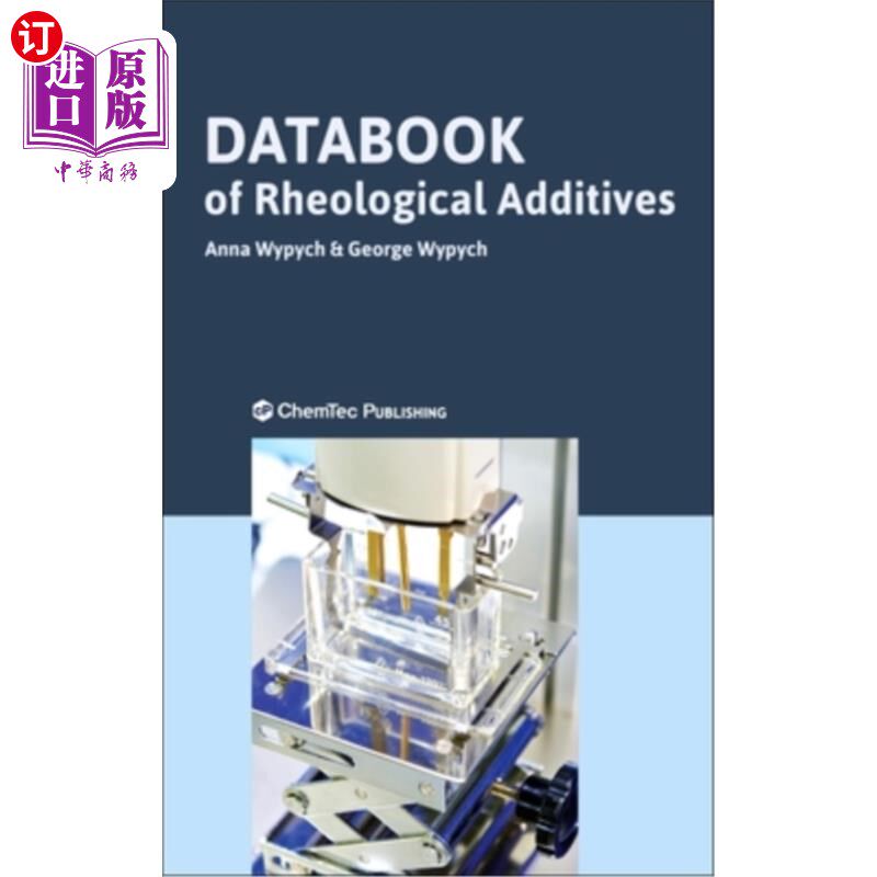 海外直订Databook of Rheological Additives 流变添加剂数据集