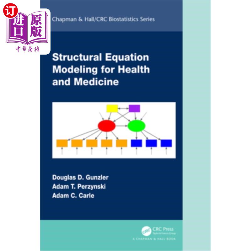 海外直订Structural Equation Modeling for Health and Medicine 健康与医学的结构方程模型