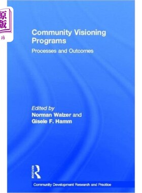 海外直订Community Visioning Programs 社区愿景计划
