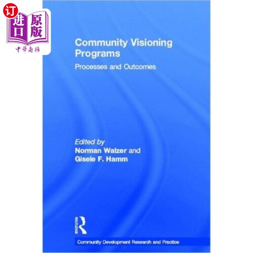 海外直订Community Visioning Programs 社区愿景计划