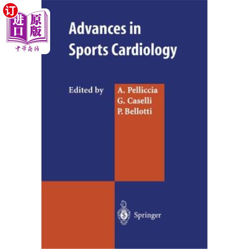 海外直订医药图书Advances in Sports Cardiology 运动心脏病学进展