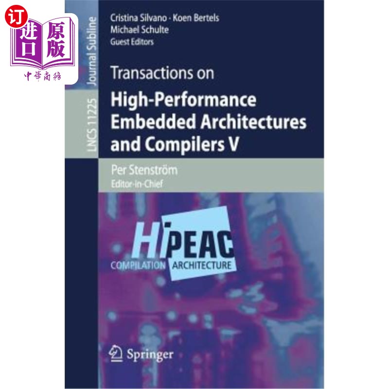 海外直订Transactions on High-Performance Embedded Architectures and Compilers V 高性能嵌入式架构和编译器事务
