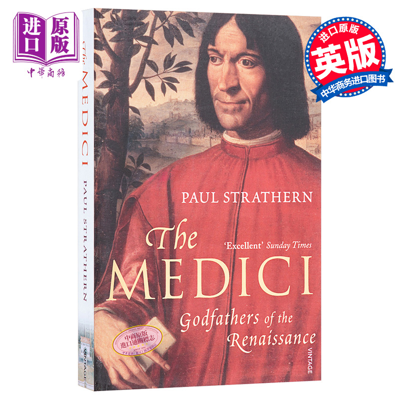 The Medici: Godfathers of the Renaissance 英文原版 帝国系列之文艺复兴教父：美第齐家族 历史传记【中商原版】