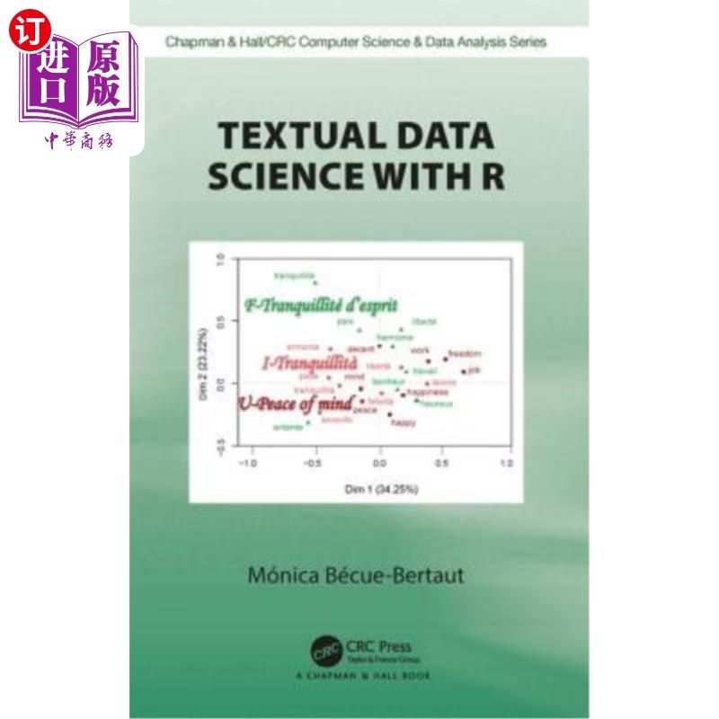 海外直订Textual Data Science with R 文本数据科学与R