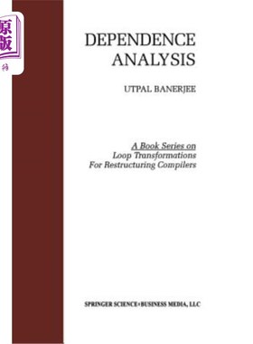 海外直订Dependence Analysis 依赖关系分析
