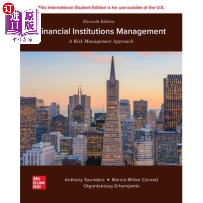 海外直订ISE Financial Institutions Management: A Risk Ma... ISE金融机构管理:风险管理方法
