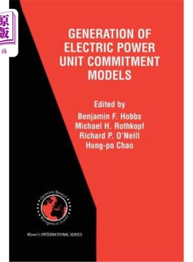 海外直订The Next Generation of Electric Power Unit Commitment Models 下一代电力机组组合模型