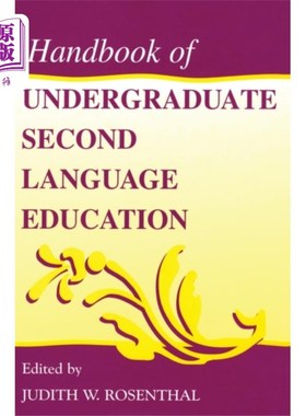 海外直订Handbook of Undergraduate Second Language Educat... 本科第二语言教育手册
