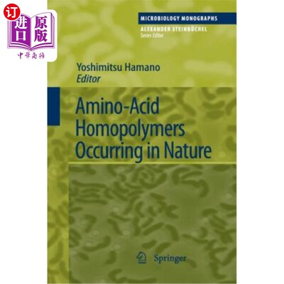 海外直订Amino-Acid Homopolymers Occurring in Nature 自然界中的氨基酸均聚物