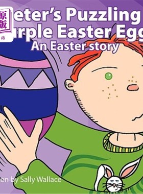 海外直订Peter's Puzzling Purple Easter Egg 彼得令人费解的紫色复活节彩蛋