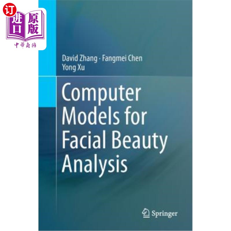 海外直订Computer Models for Facial Beauty Analysis 面部美容分析的计算机模型