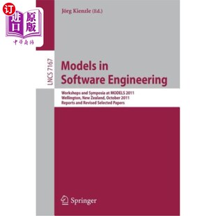 Wellingto Software and Symposia Engineering 海外直订Models 软件工程模型：201 Models 2011 Workshops