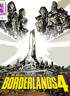 无主之地4 设定集 超大开本精装本 Art of Borderlands 4 英文原版 Rick Barba 射击游戏系列【中商原版】