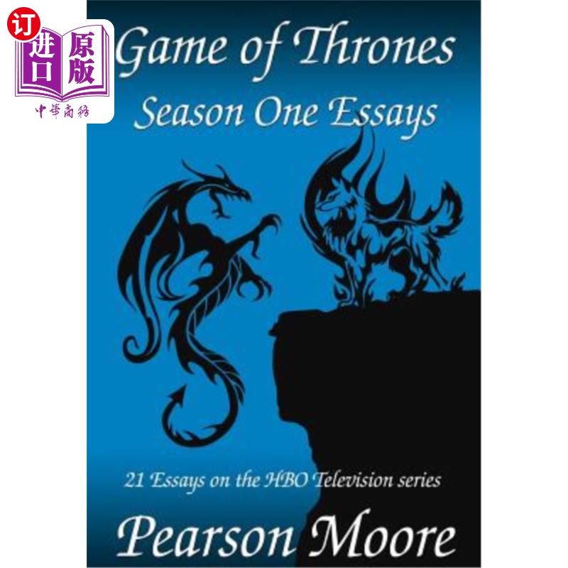 海外直订Game of Thrones Season One Essays 《权力的游戏》第1季散文
