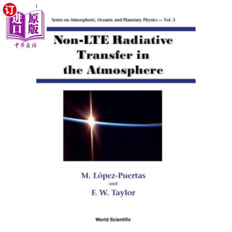 海外直订Non-Lte Radiative Transfer in the Atmosphere 大气中的非lte辐射转移