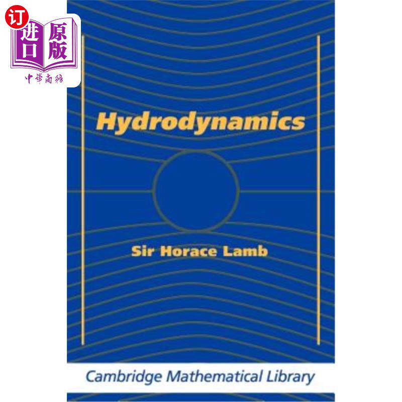 海外直订Hydrodynamics 流体动力学