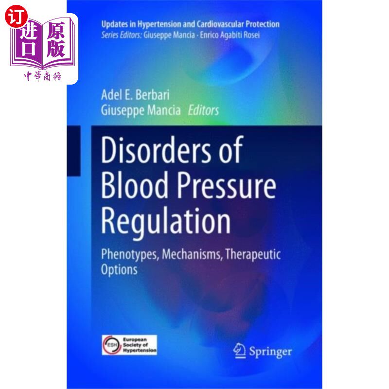 海外直订医药图书Disorders of Blood Pressure Regulation 血压调节障碍