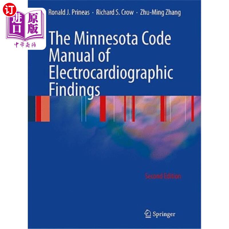海外直订医药图书The Minnesota Code Manual of Electrocardiographic Findings 明尼苏达州心电图发现代码手册