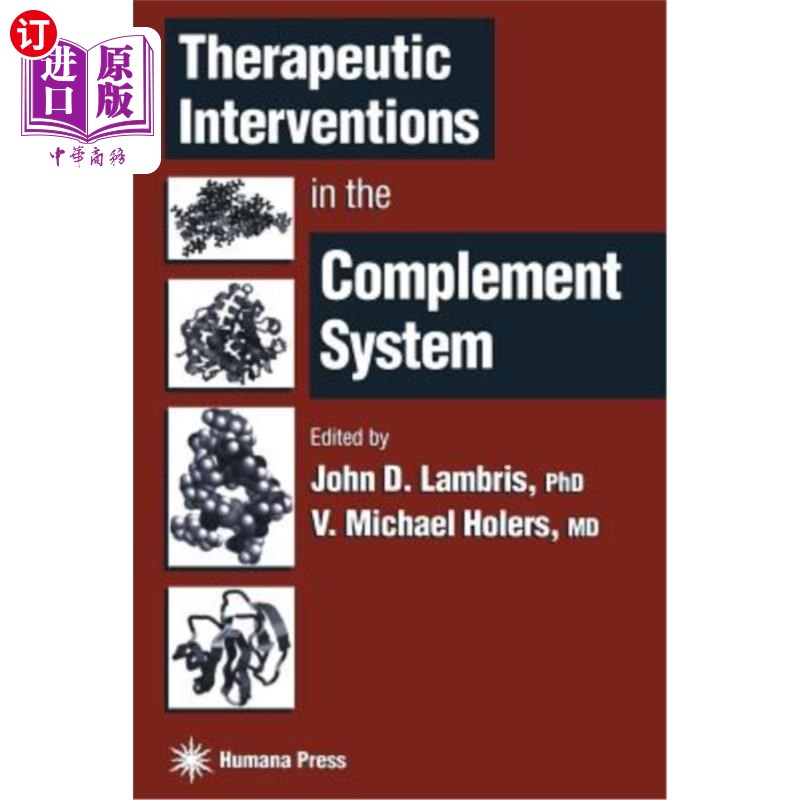 海外直订医药图书Therapeutic Interventions in the Complement System 补体系统的治疗干预