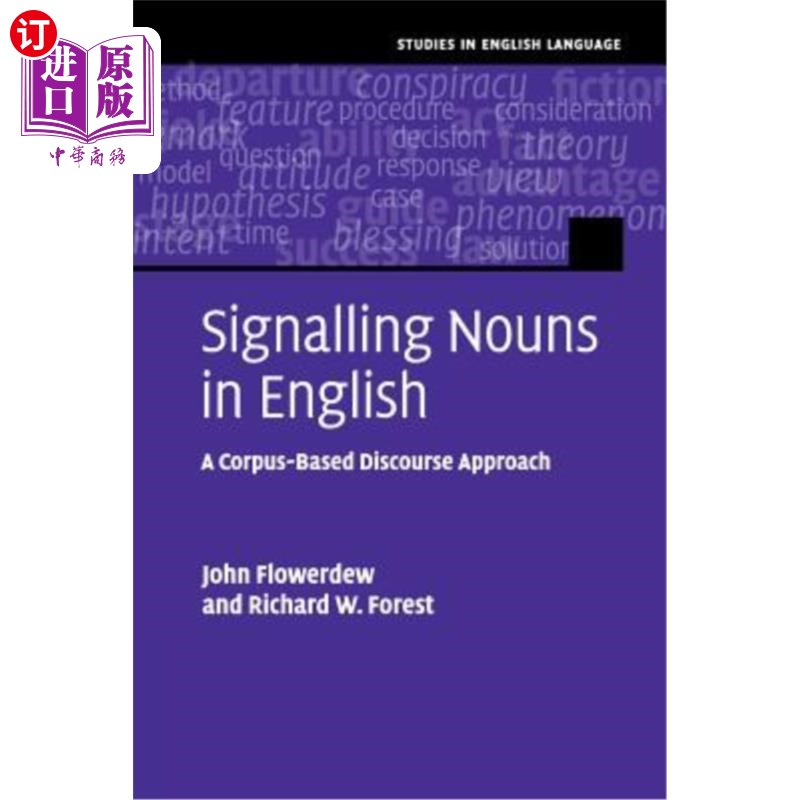 海外直订Signalling Nouns in English 英语中的信号名词:基于语料库的语篇研究