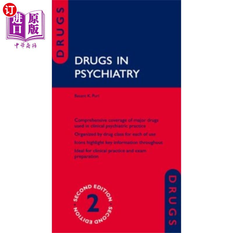海外直订医药图书Drugs in Psychiatry 药物在精神病学
