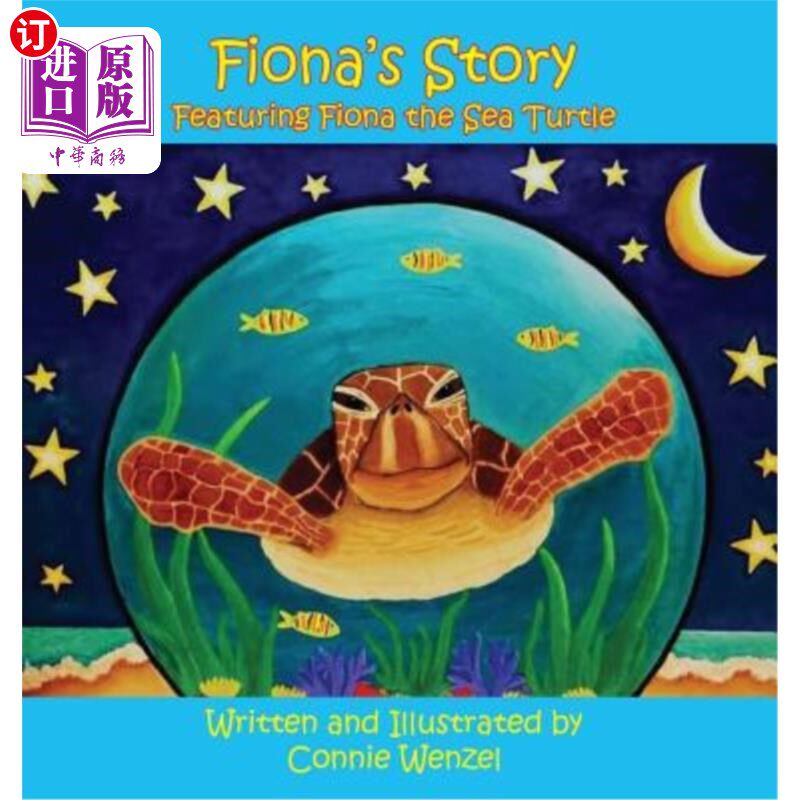 海外直订Fiona's Story - Featuring Fiona the Sea Turtle 菲奥娜的故事-海龟菲奥娜