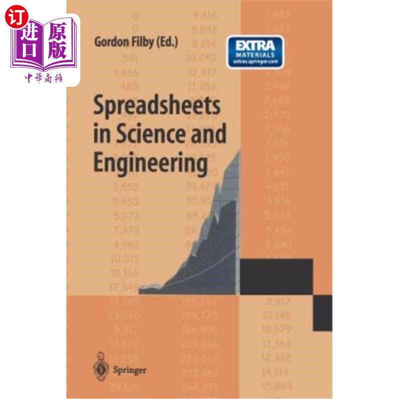 海外直订Spreadsheets in Science and Engineering 科学与工程电子表格
