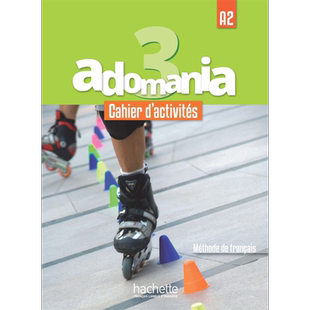 预售 Adomania Niveau 3 Cahier d activite CD audio Parcours digital 法文原版 Himber Gallon Reboul【中商原版】